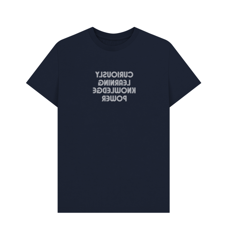 Navy Blue Curiously Learning