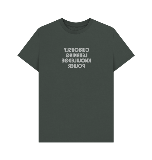 Dark Grey Curiously Learning