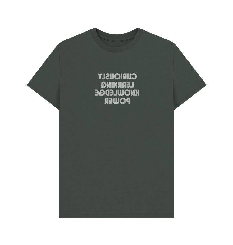 Dark Grey Curiously Learning