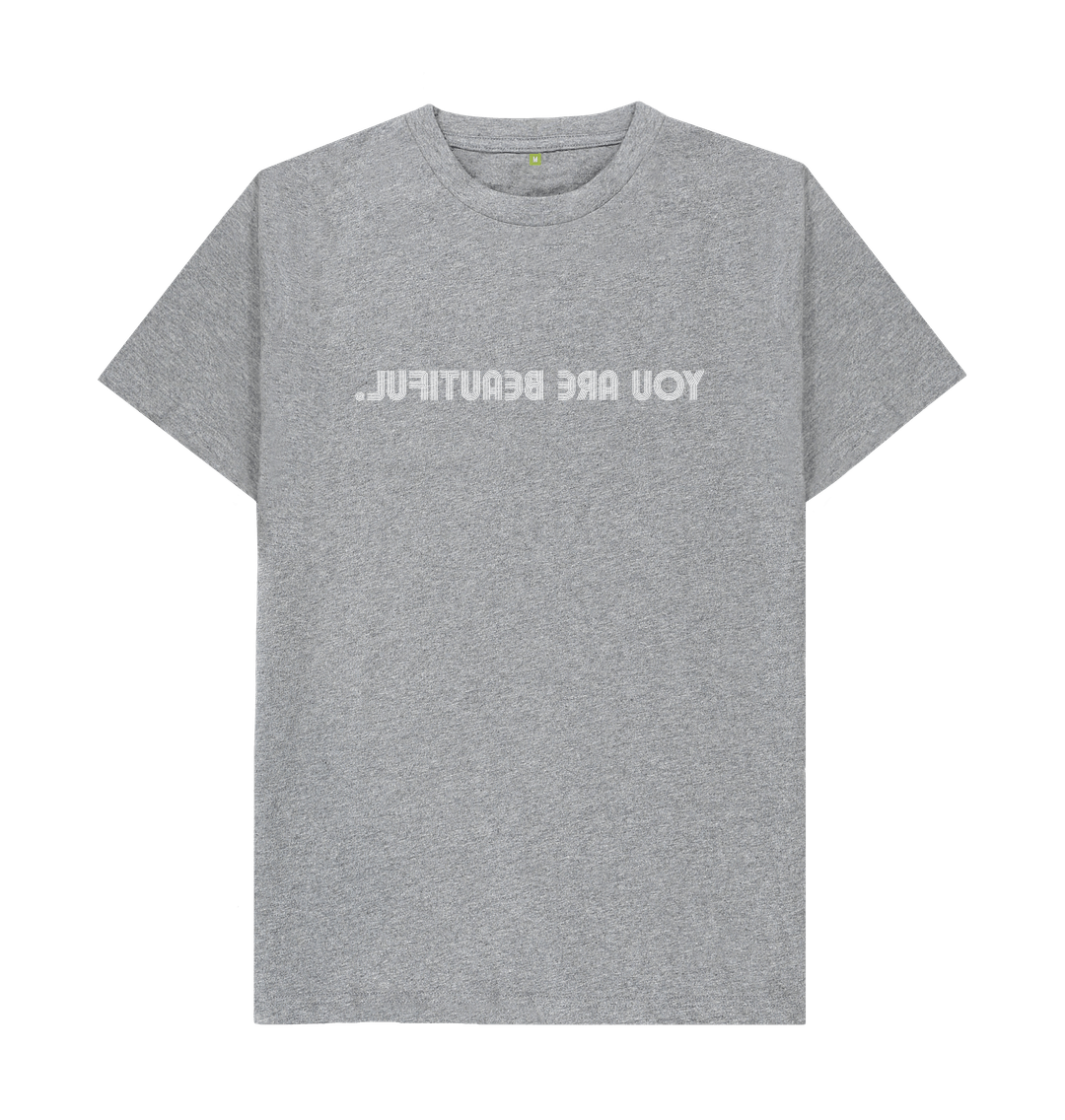 Athletic Grey You Are Beautiful - 1 line