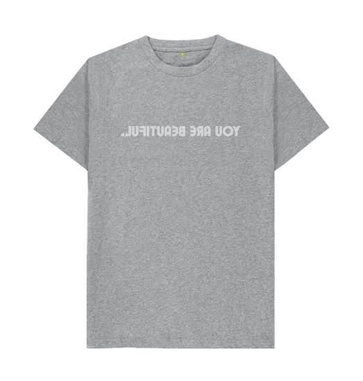 Athletic Grey You Are Beautiful - 1 line